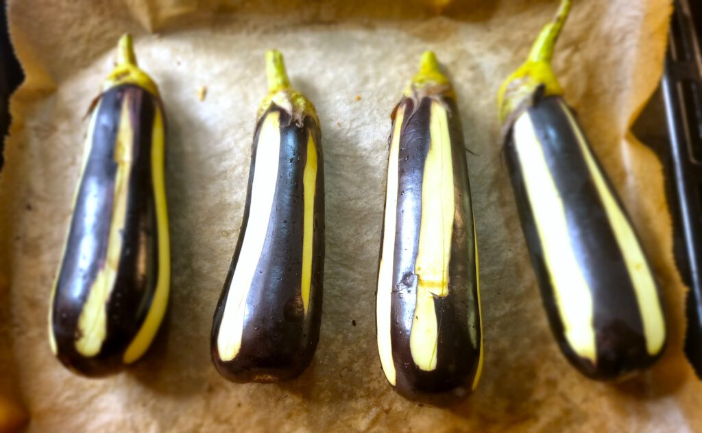 raw eggplant